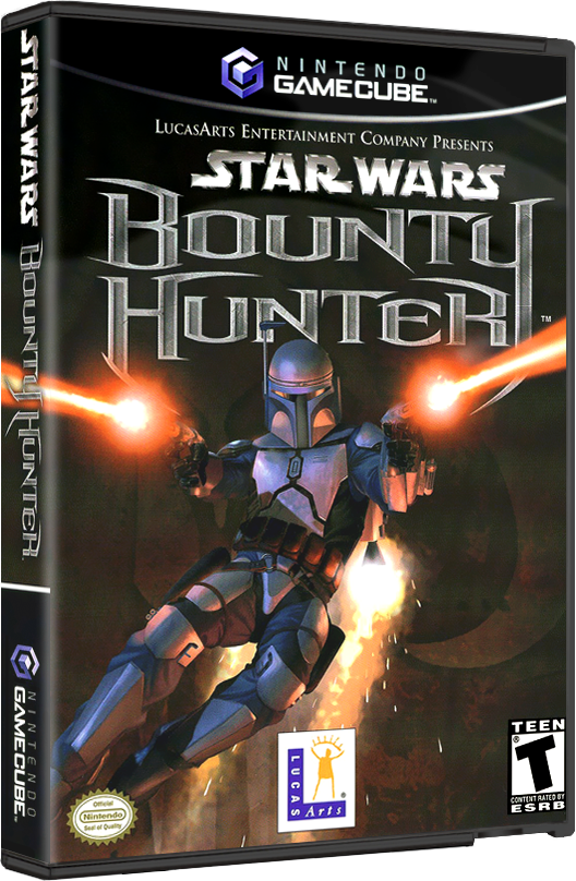 Star Wars Bounty Hunter | NTSC | Gamecube | GC | En | Reproduction Case and Booklet - NO GAME