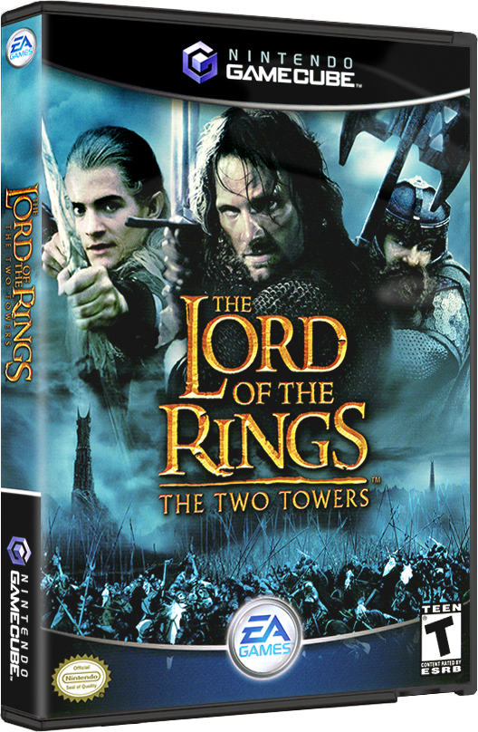 The Lord of the Rings Two Towers | NTSC | Gamecube | GC | En | Reproduction Case and Booklet - NO GAME