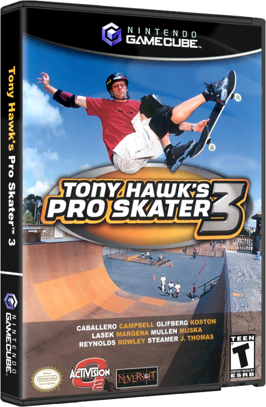 Tony Hawk's Pro Skater 3 | NTSC | Gamecube | GC | En | Reproduction Case and Booklet - NO GAME