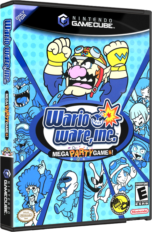 Warioware, Inc | NTSC | Gamecube | GC | En | Reproduction Case and Booklet - NO GAME