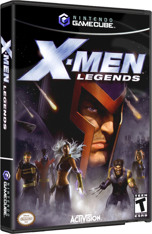 X-Men Legends | NTSC | Gamecube | GC | En | Reproduction Case and Booklet - NO GAME