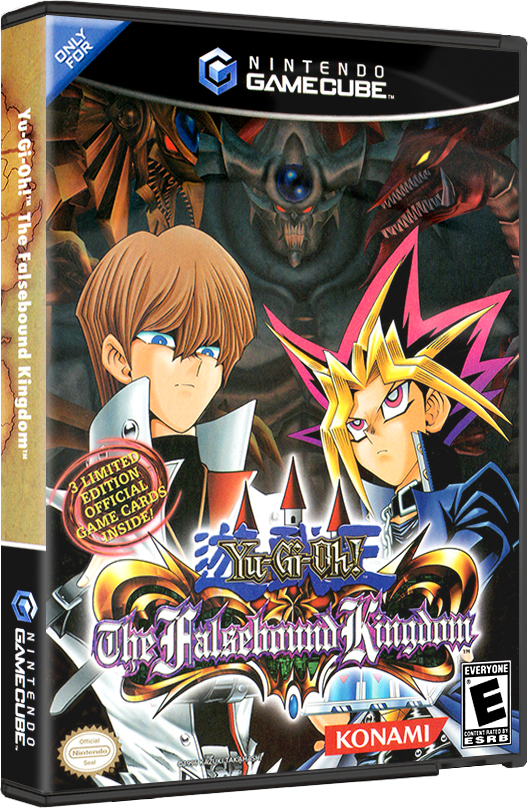 Yu-Gi-Oh! Falsebound Kingdom | NTSC | Gamecube | GC | En | Reproduction Case and Booklet - NO GAME