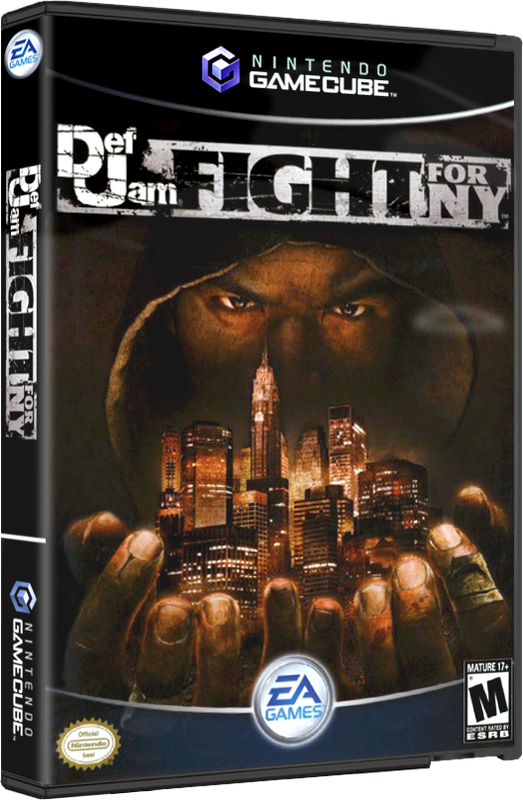 Def Jam Fight for NY | NTSC | Gamecube | GC | En | Reproduction Case and Booklet - NO GAME