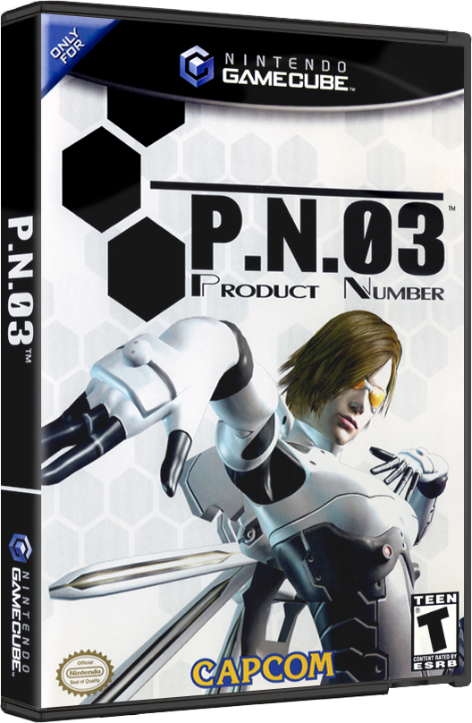 P. N. 03 | NTSC | Gamecube | GC | En | Reproduction Case and Booklet - NO GAME