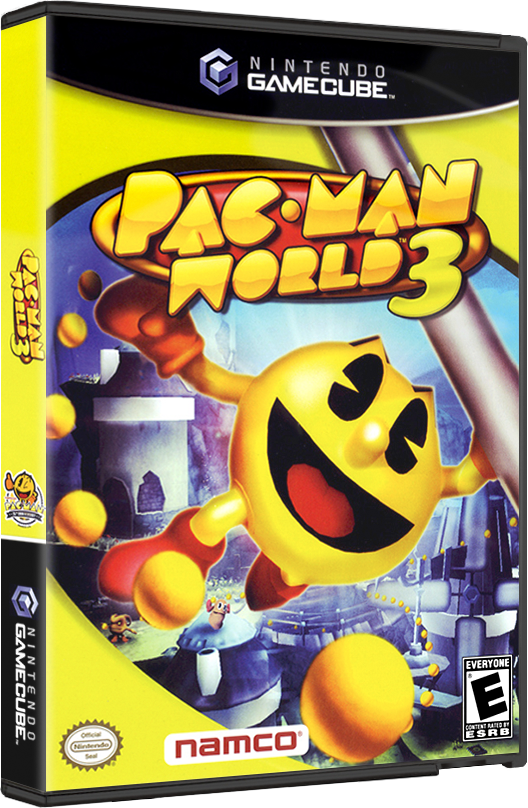 Pac-Man World 3 | NTSC | Gamecube | GC | En | Reproduction Case and Booklet - NO GAME