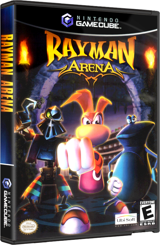 Rayman Arena | NTSC | Gamecube | GC | En | Reproduction Case and Booklet - NO GAME