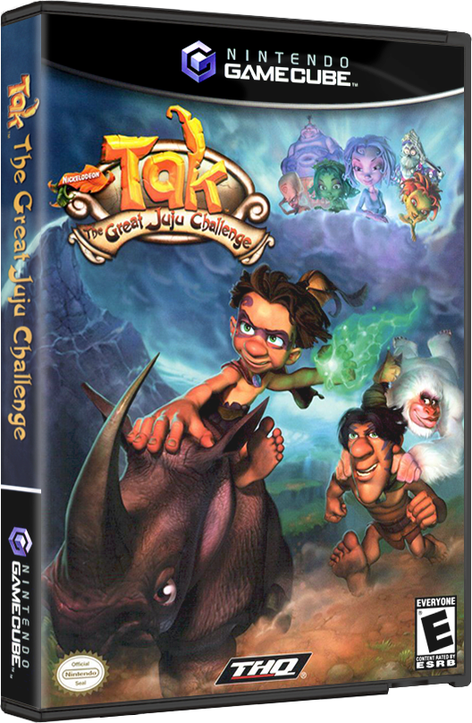 Tak and the Great Juju Challenge | NTSC | Gamecube | GC | En | Reproduction Case and Booklet - NO GAME