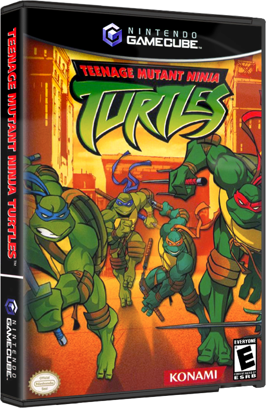 Teenage Mutant Ninja Turtles | NTSC | Gamecube | GC | En | Reproduction Case and Booklet - NO GAME