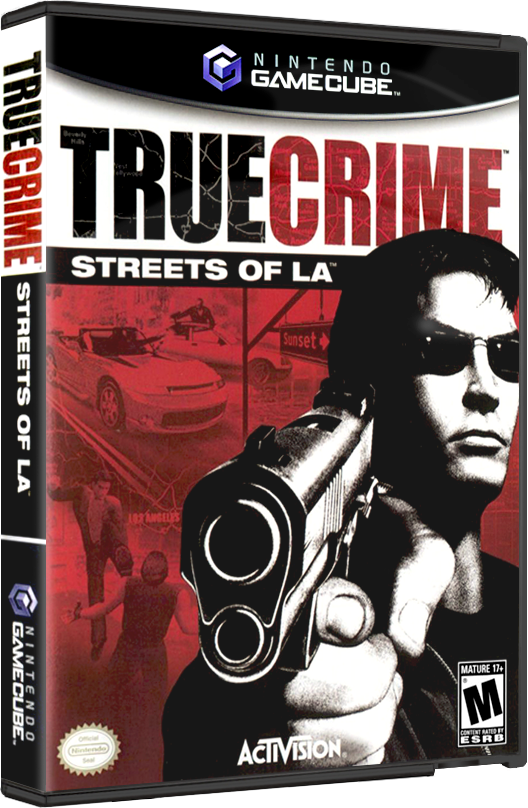 True Crime Streets of LA | NTSC | Gamecube | GC | En | Reproduction Case and Booklet - NO GAME