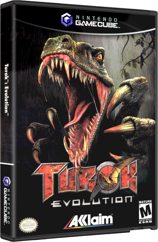 Turok Evolution | NTSC | Gamecube | GC | En | Reproduction Case and Booklet - NO GAME