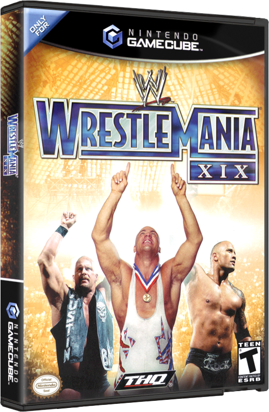 WWE Wrestlemania XIX | NTSC | Gamecube | GC | En | Reproduction Case and Booklet - NO GAME