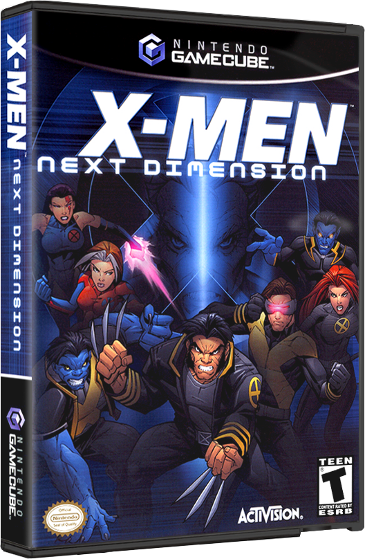X-Men Next Dimension | NTSC | Gamecube | GC | En | Reproduction Case and Booklet - NO GAME