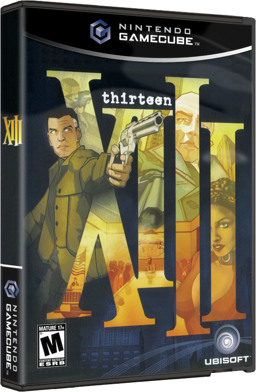 XIII | NTSC | Gamecube | GC | En | Reproduction Case and Booklet - NO GAME