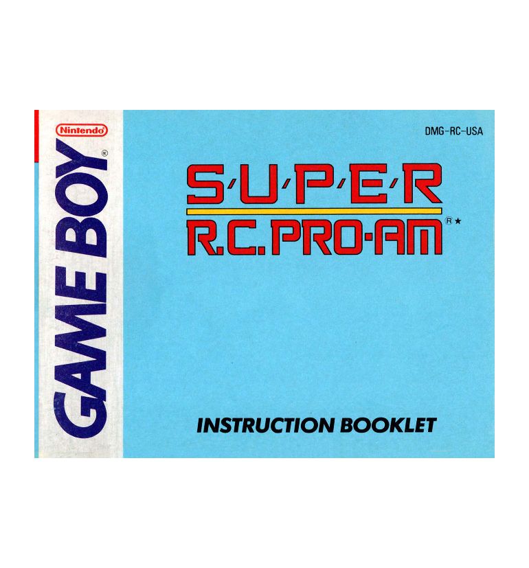 Super R.C. Pro-Am Reproduction Manual