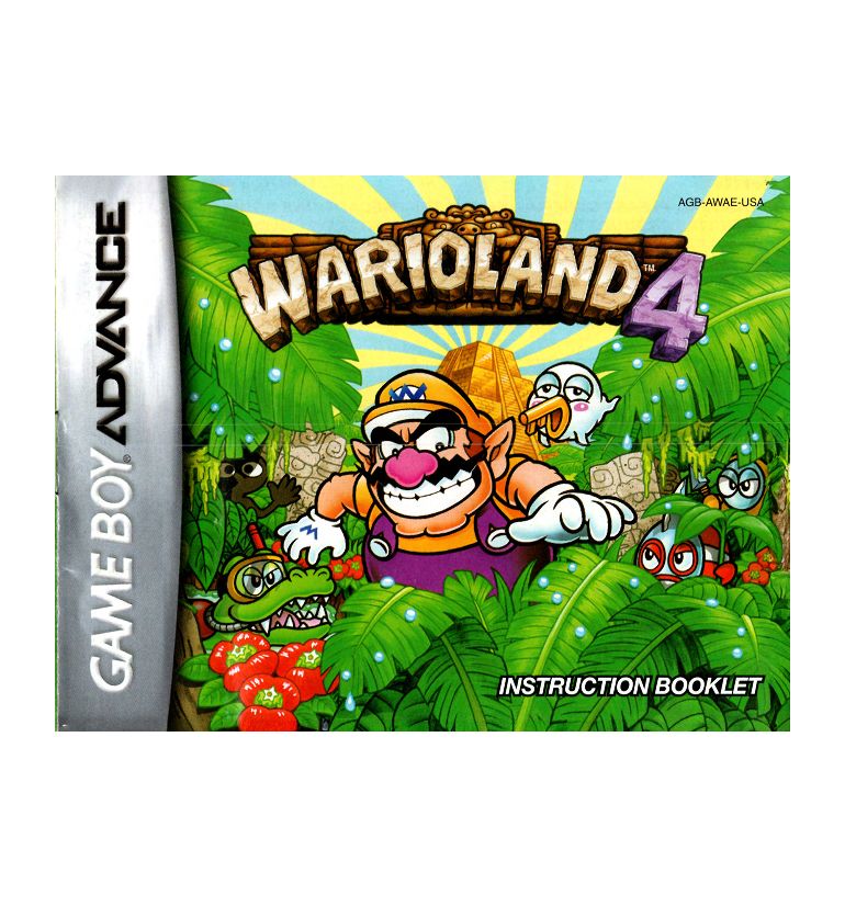 Wario Land 4 Reproduction Manual