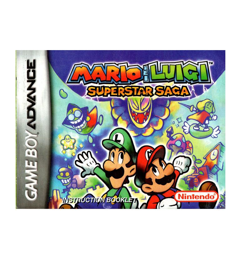 Mario &amp; Luigi Superstar Saga Reproduction Manual