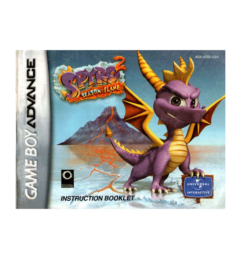Spyro 2 Season of Flame Reproduction Manual