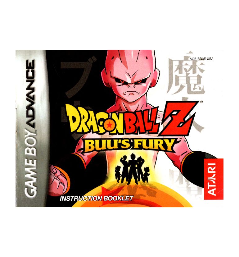 Dragon Ball Z Buu's Fury Reproduction Manual