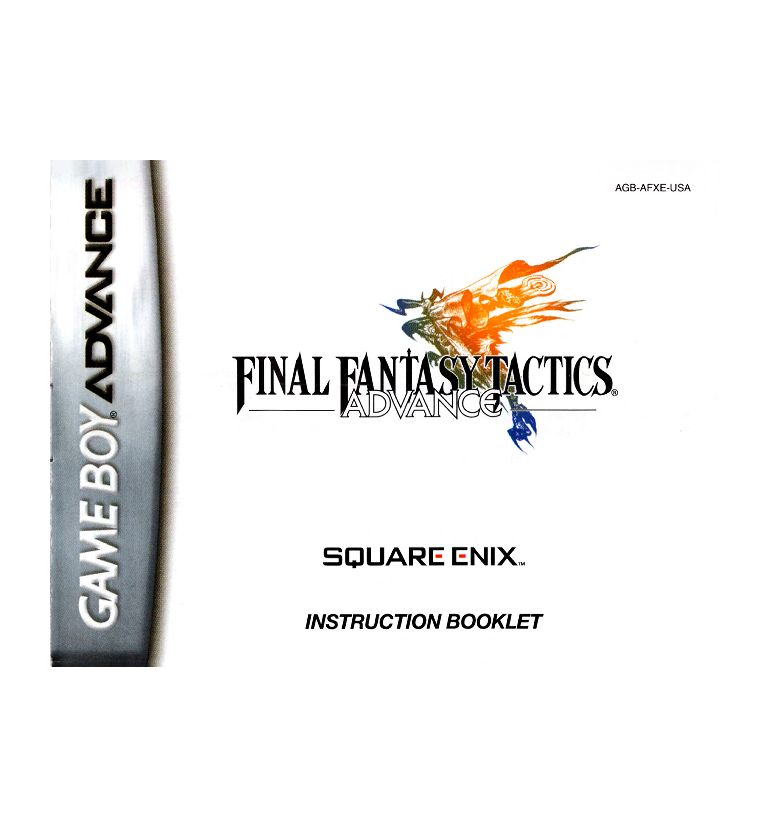 Final Fantasy Tactics Reproduction Manual