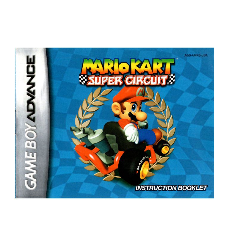 Mario Kart Super Circuit Reproduction Manual