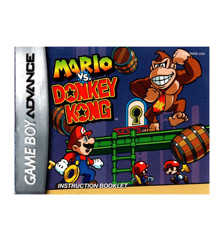 Mario Vs Donkey Kong Reproduction Manual