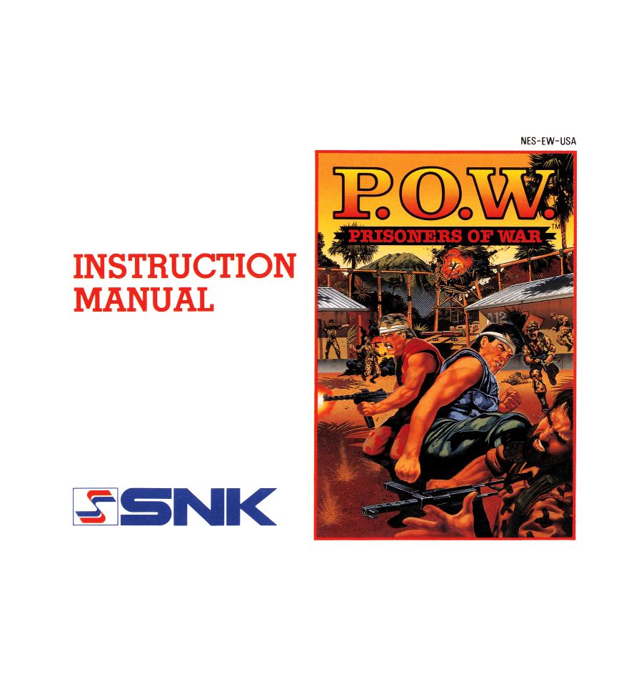 P.O.W. Prisoners of War Reproduction Manual