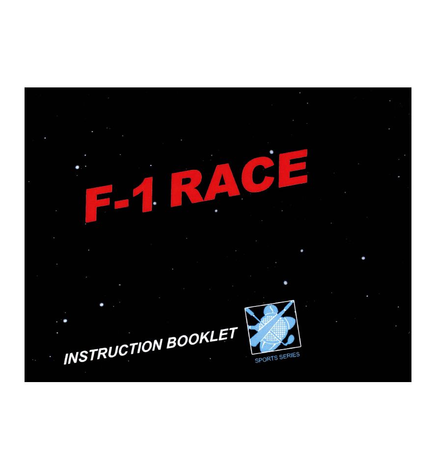 F-1 Race Reproduction Manual