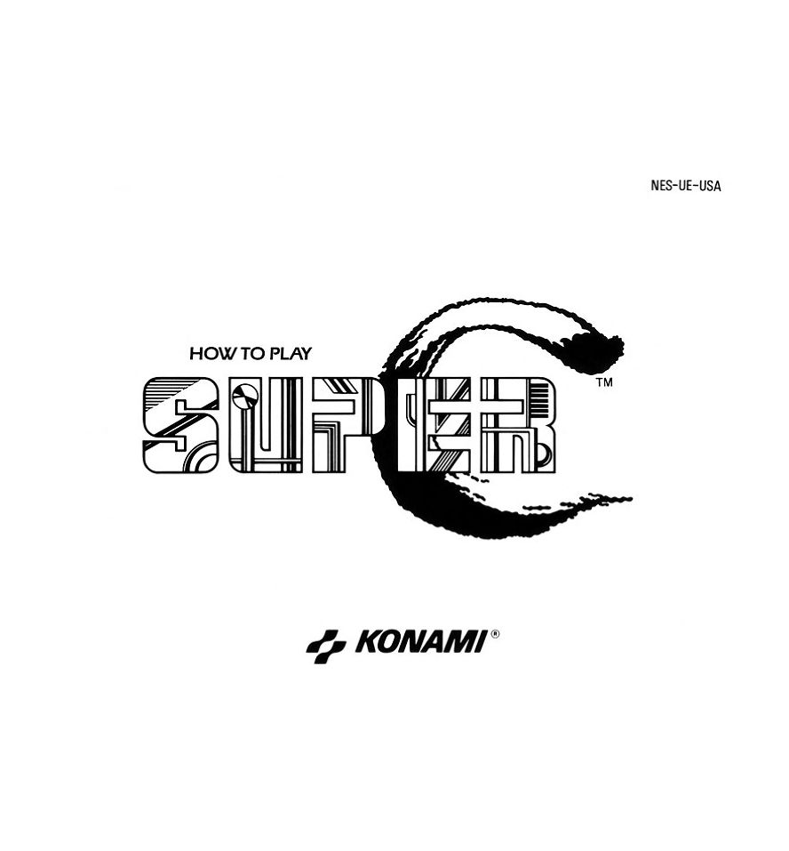 Super Contra Reproduction Manual