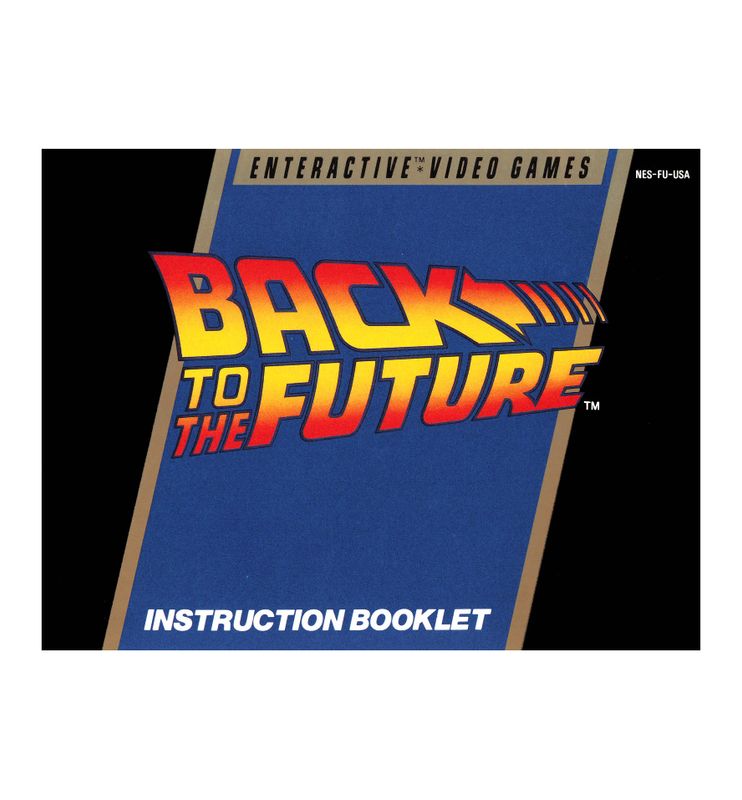 Back to the Future Reproduction Manual