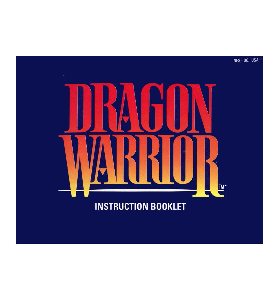 Dragon Warrior Reproduction Manual