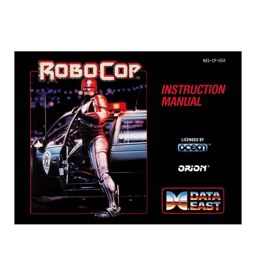 Robocop Reproduction Manual