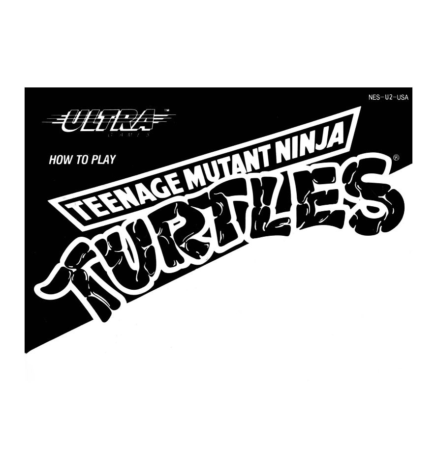 Teenage Mutant Ninja Turtles Reproduction Manual