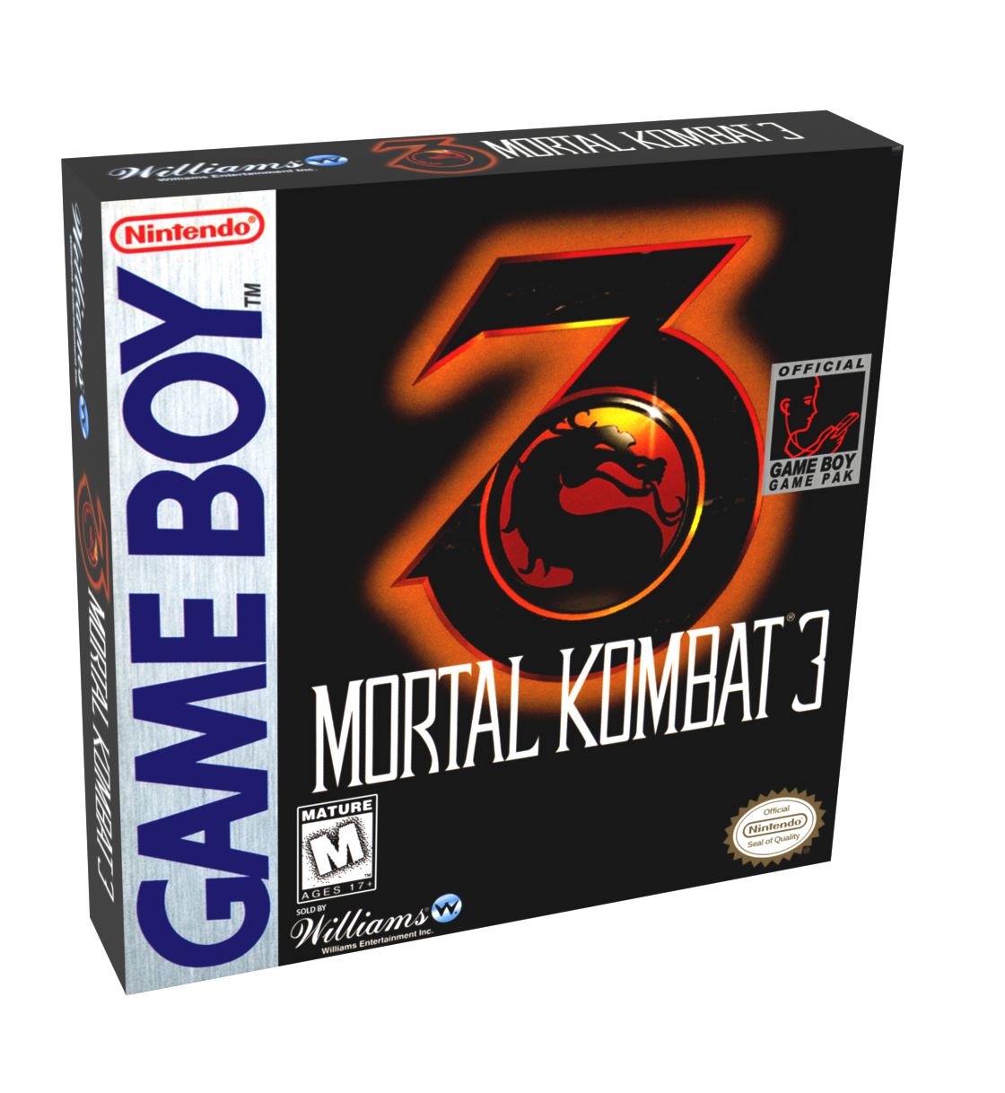 Mortal Kombat 3 Reproduction Box