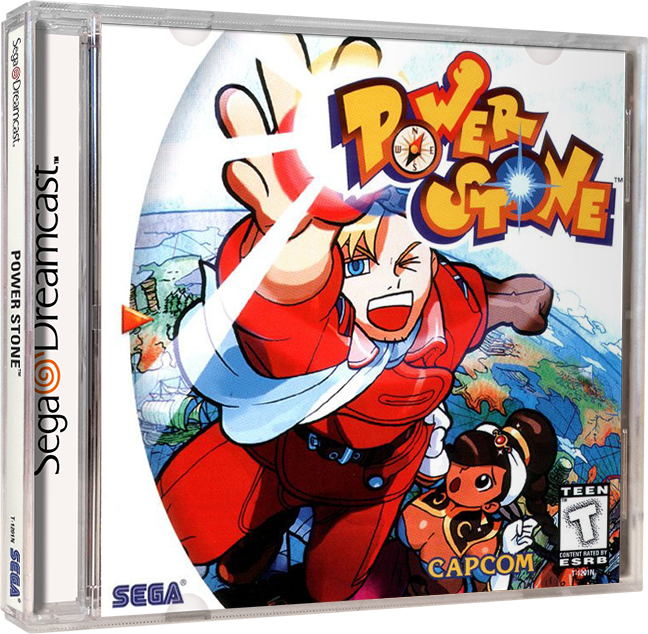 Power Stone | NTSC | Dreamcast | DC | En | Reproduction Case and Booklet - NO GAME