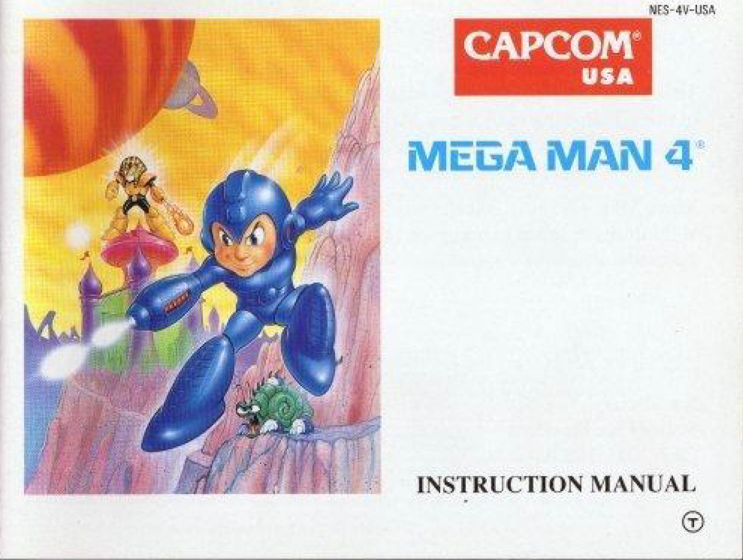 Mega Man 4 Reproduction Manual