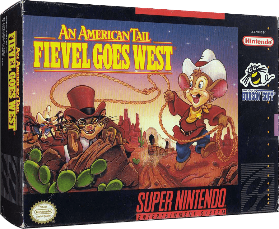 American Tail, An - Fievel Goes West Reproduction Box