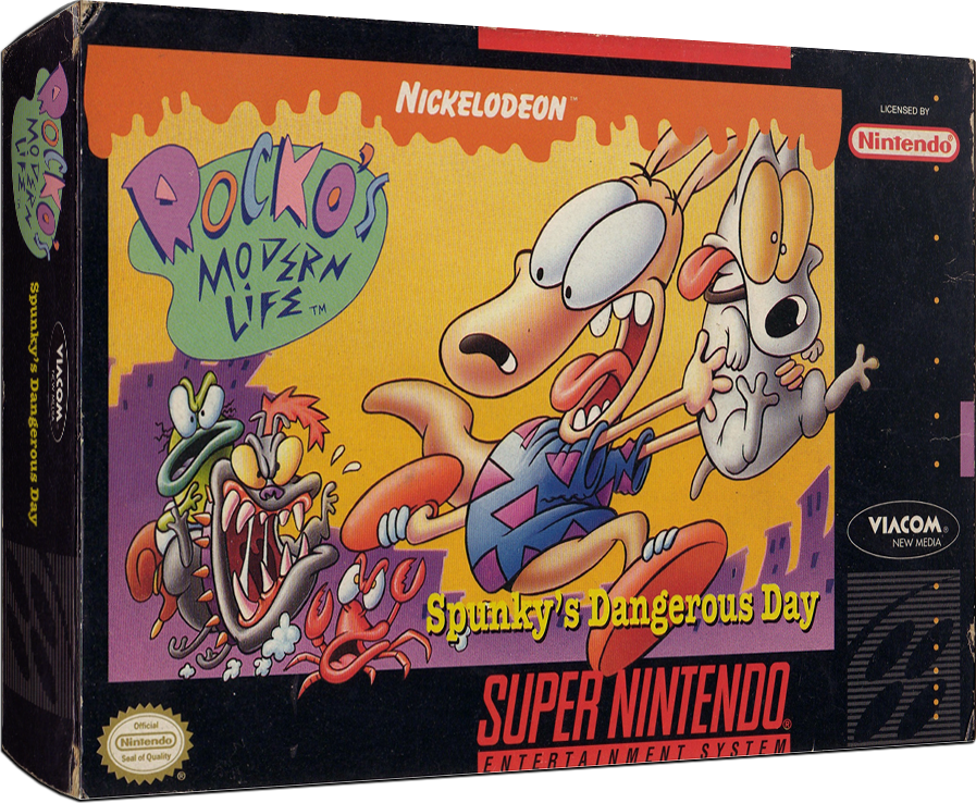 Rocko's Modern Life - Spunky's Dangerous Day Reproduction Box