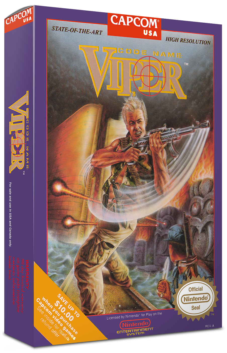 Code Name Viper Reproduction Box
