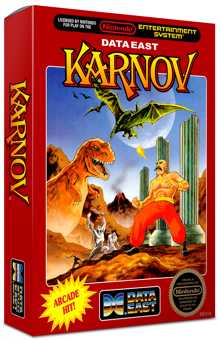 Karnov Reproduction Box