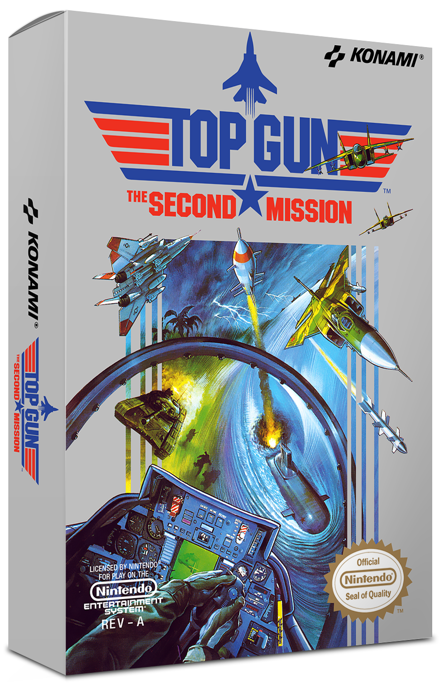 Top Gun The Second Mission Reproduction Box