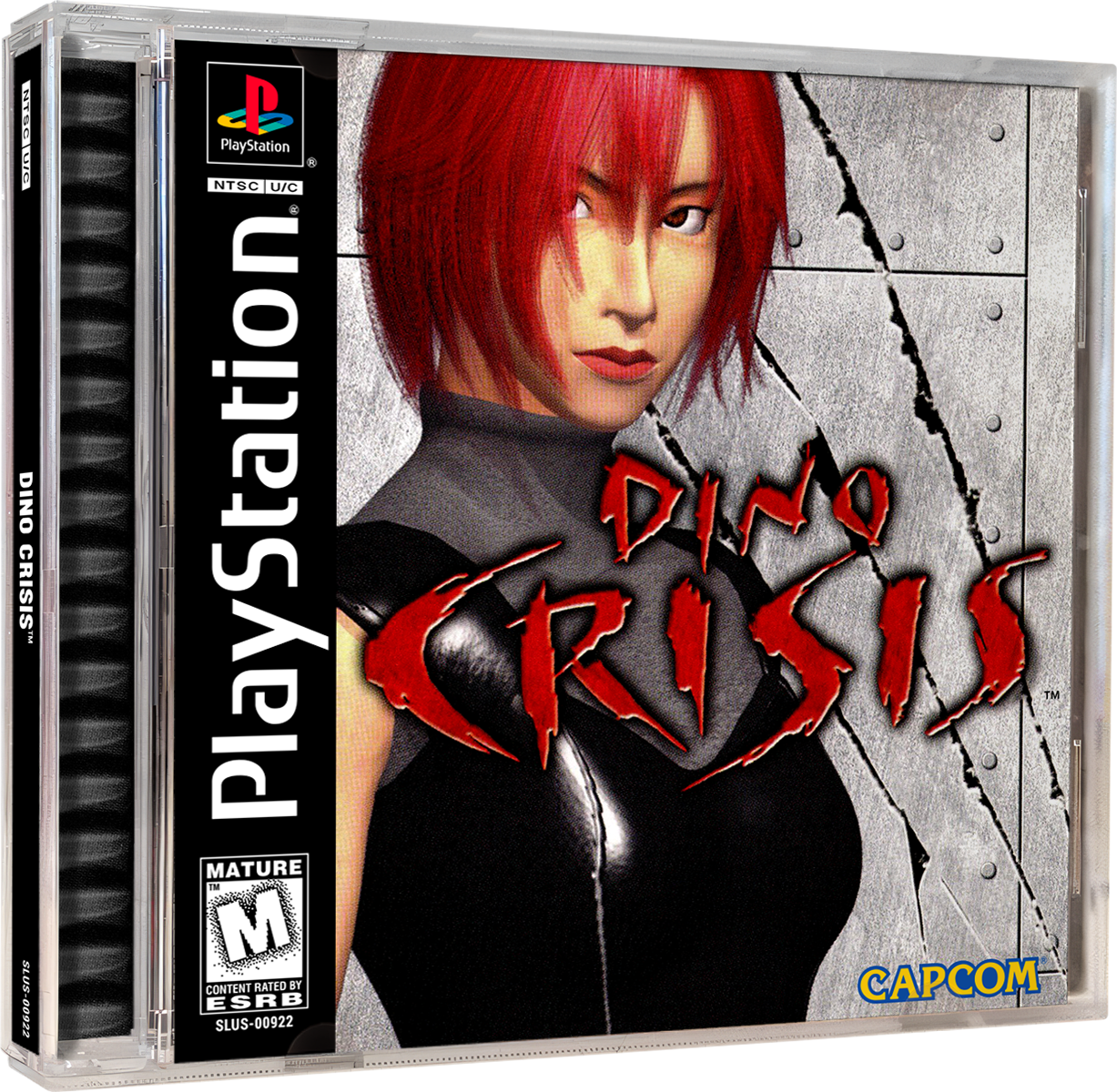 Dino Crisis | NTSC | Playstation | PS1 | En | Reproduction Case and Booklet - NO GAME