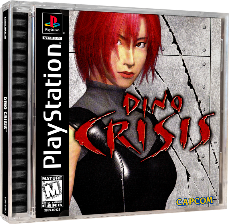Dino Crisis | NTSC | Playstation | PS1 | En | Reproduction Case and Booklet - NO GAME