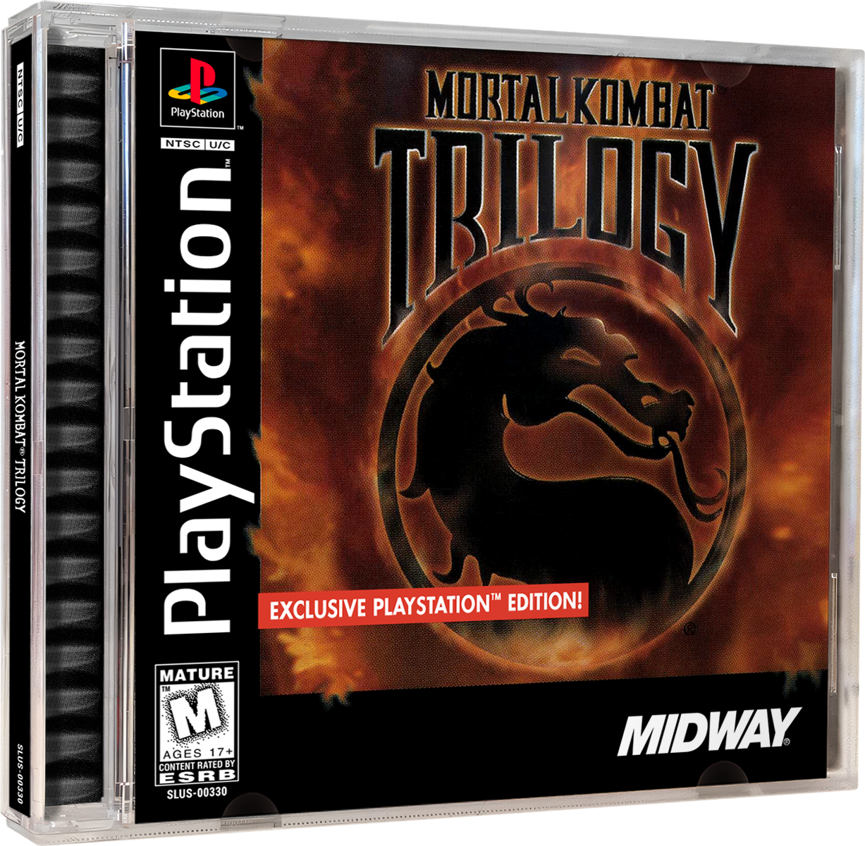 Mortal Kombat Trilogy | NTSC | Playstation | PS1 | En | Reproduction Case and Booklet - NO GAME