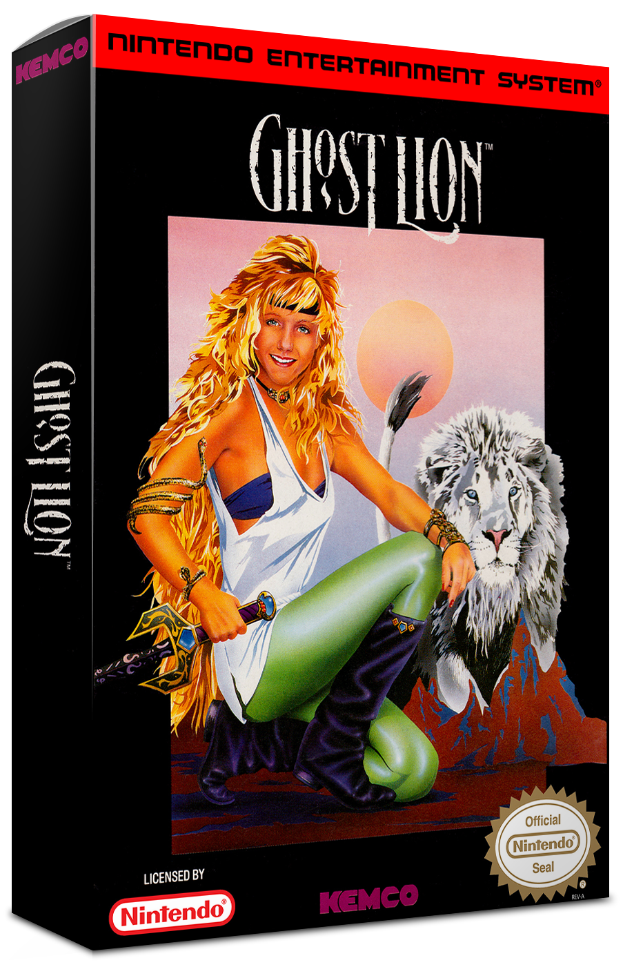 Ghost Lion Reproduction Box
