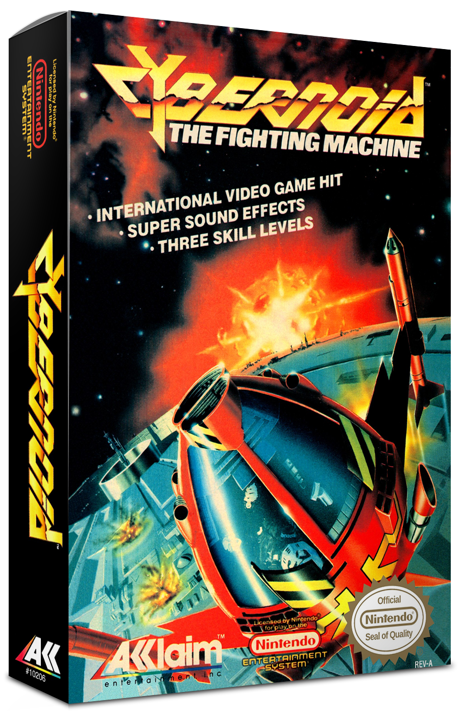 Cybernoid: The Fighting Machine Reproduction Box