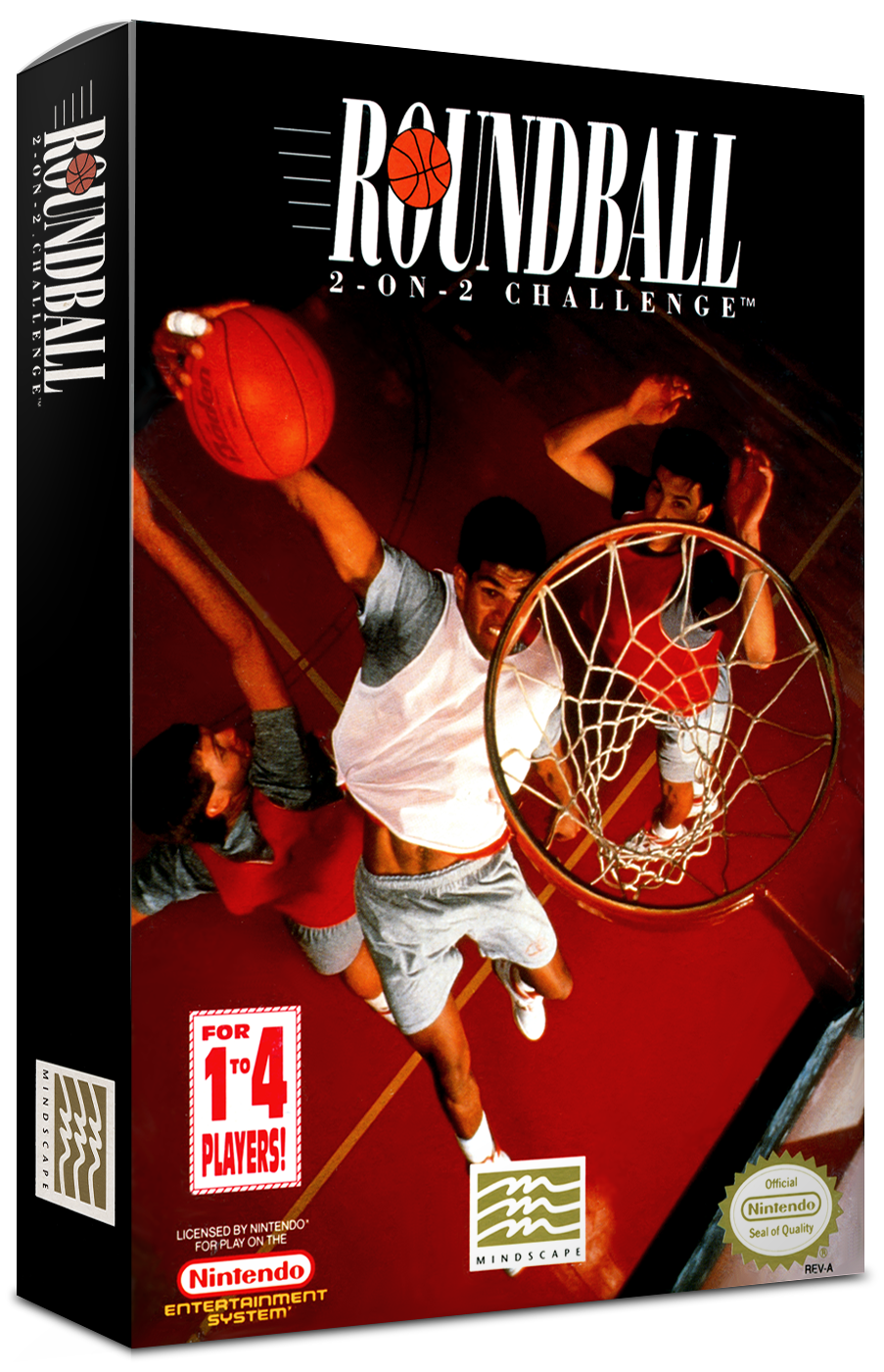 Roundball 2-on-2 Challenge Reproduction Box