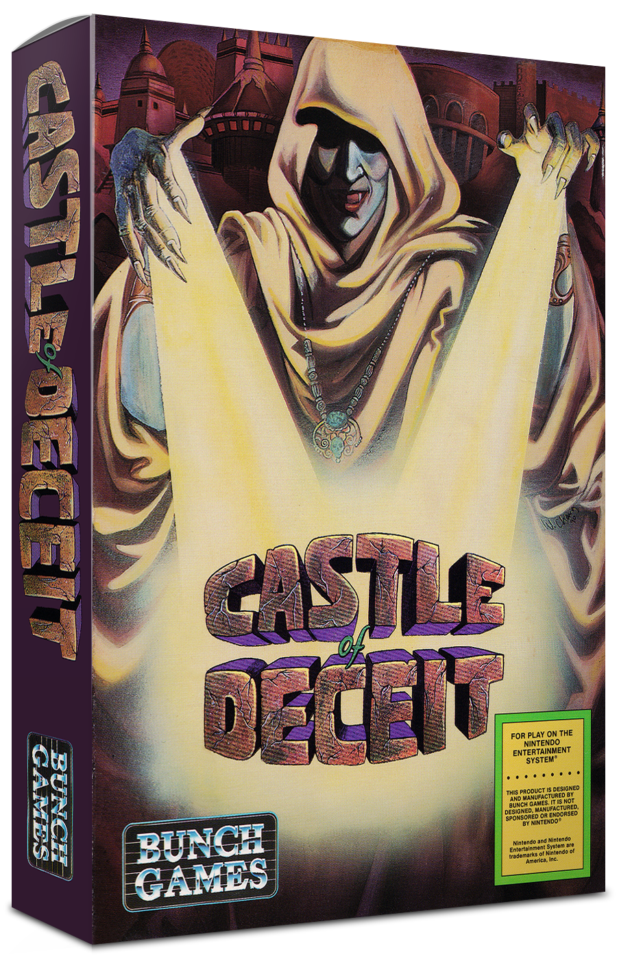 Castle of Deceit Reproduction Box