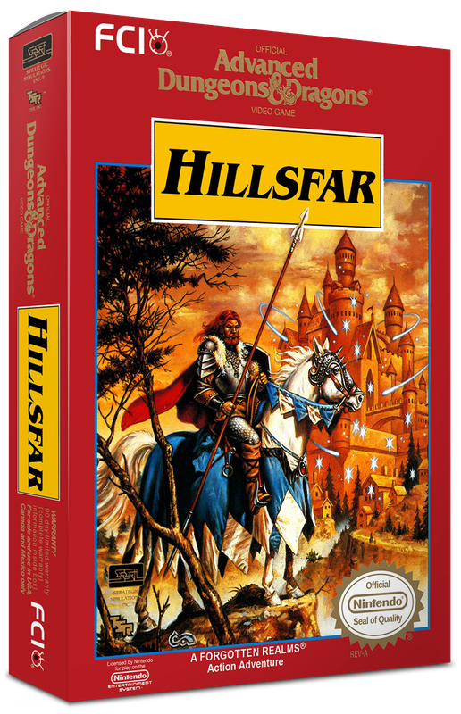 Advanced Dungeons &amp; Dragons: Hillsfar Reproduction Box