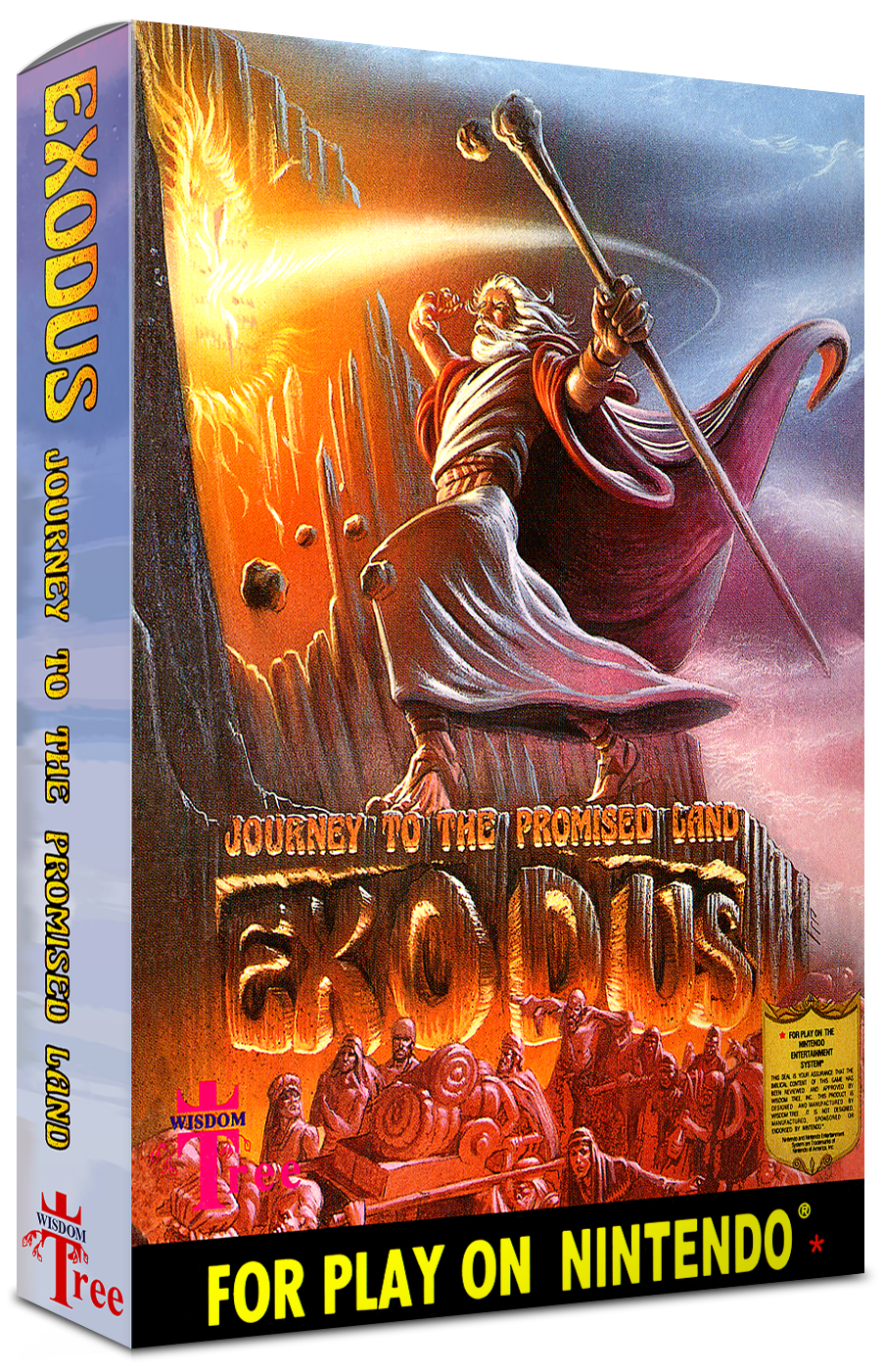 Exodus: Journey to the Promised Land Reproduction Box