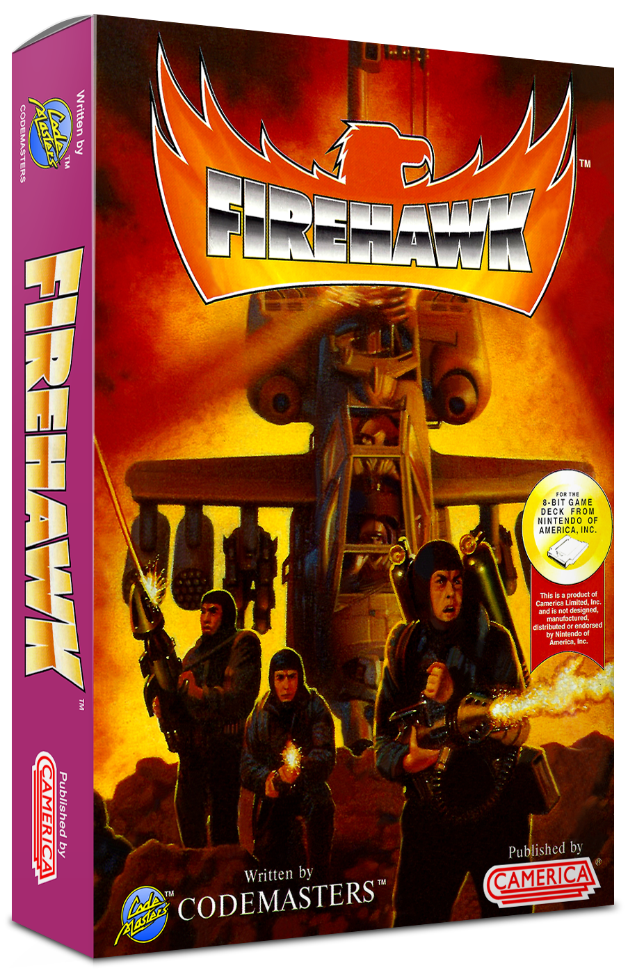 Fire Hawk Reproduction Box
